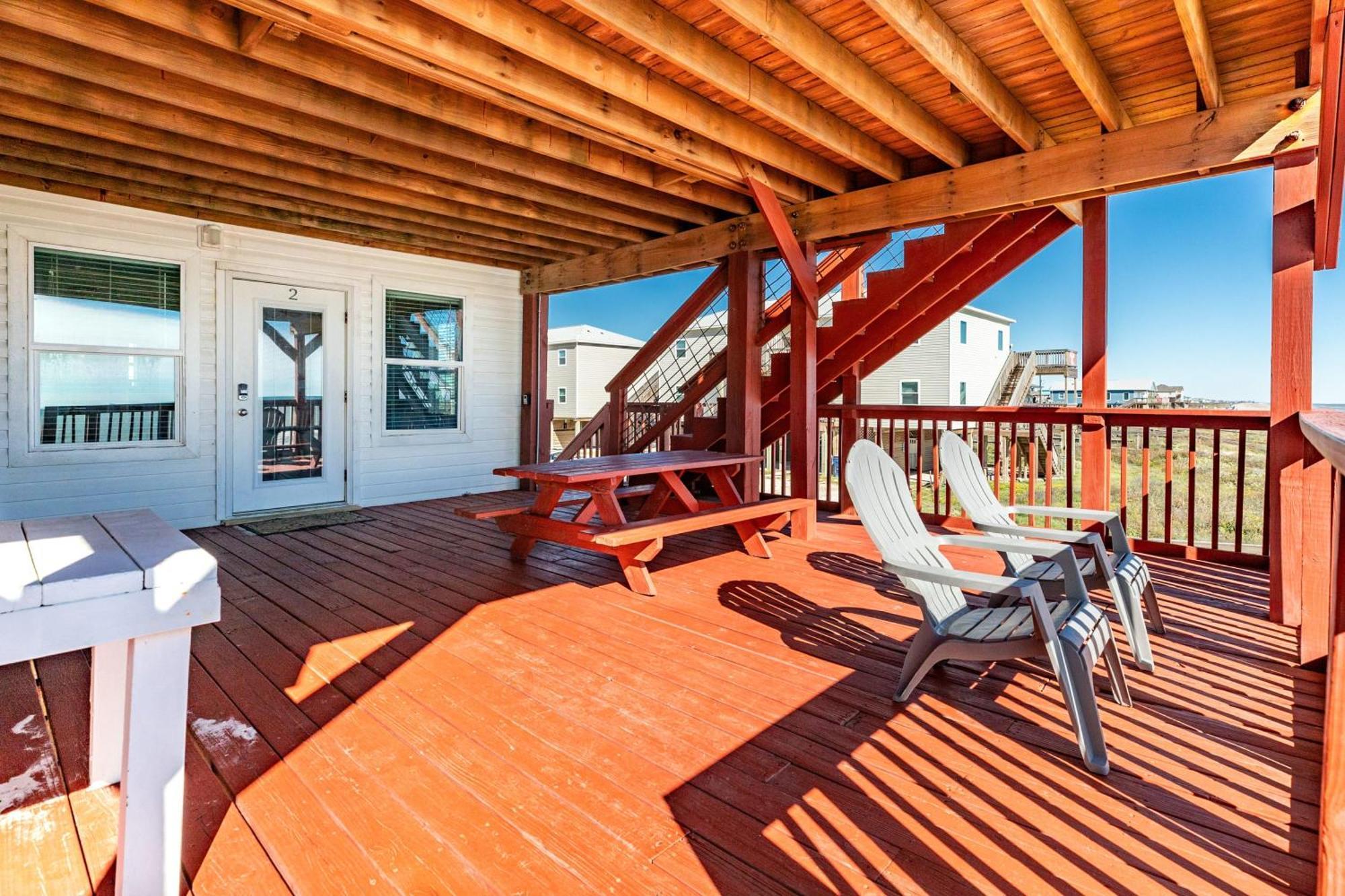 Unobstructed Oceanfront Sea Turtle Unit 2 Beach Pad! サーフサイド・ビーチ エクステリア 写真